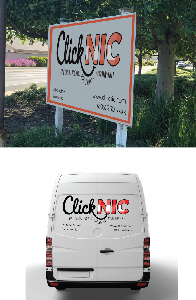 Clicknic signage