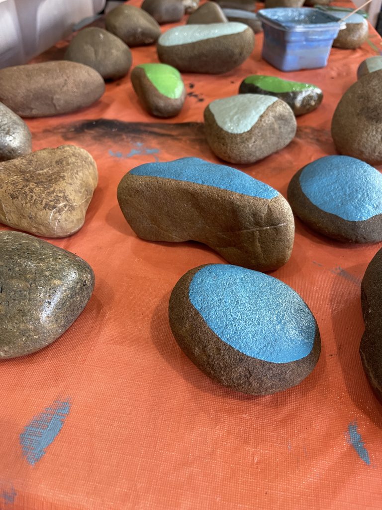 colored rocks