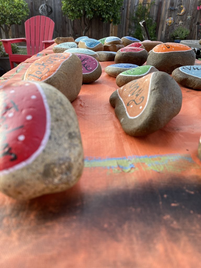 decorated rocks